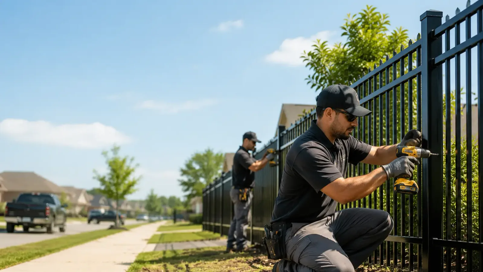 Metal Fence Installation in Hookerton, NC